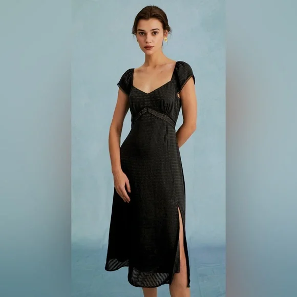 casual winter midi dress Warm Winter Midi Dress from NikkaPlace